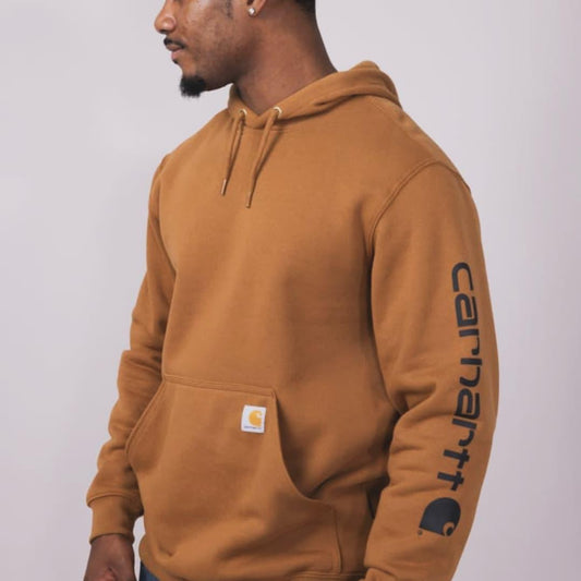Casual Brown Hoodie